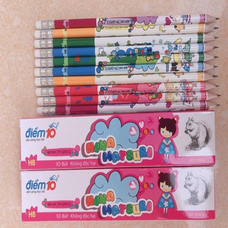 Bút chì điểm 10 cao cấp 10 chiếc