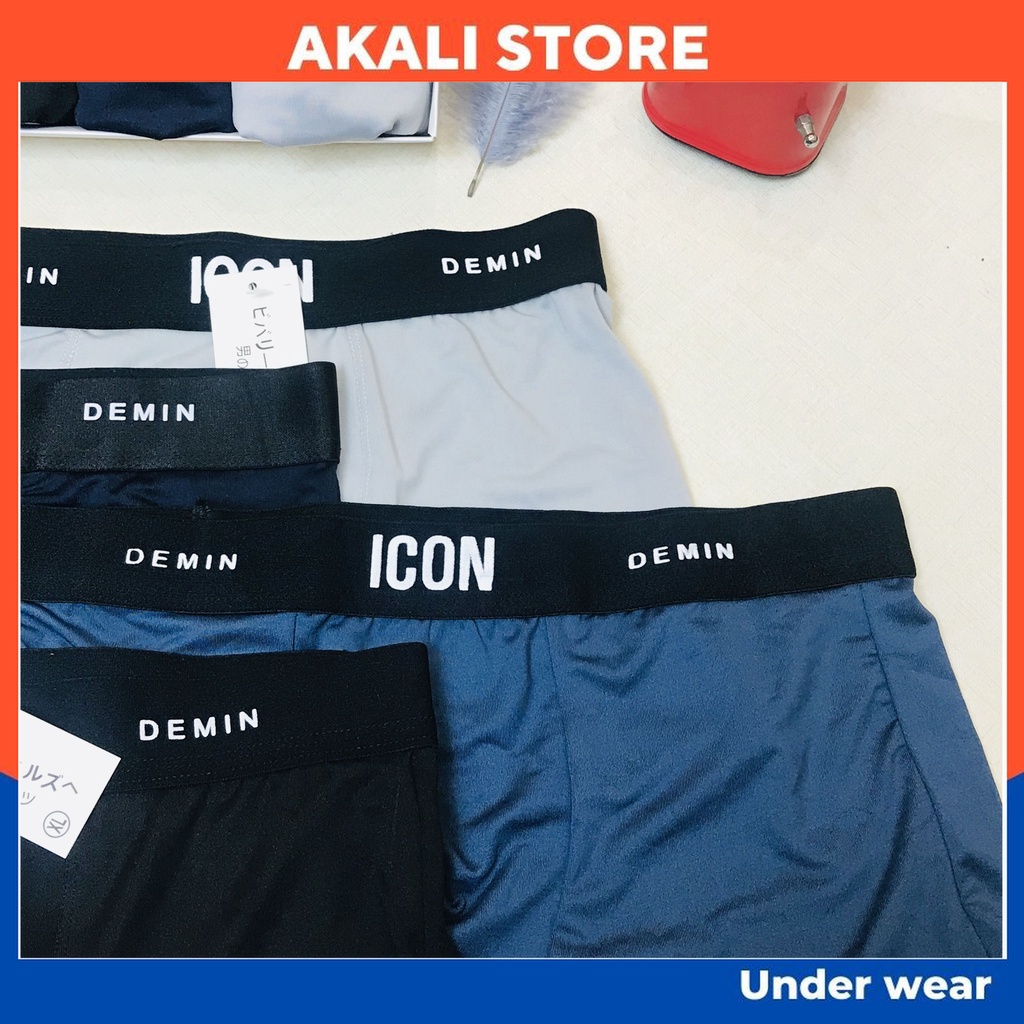 Quần lót nam thun lạnh, quần xì  BOXER co dãn 4 chiều  - AKALI