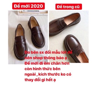 Giày Loafer Da Lì Vintage ( Có ảnh thật )