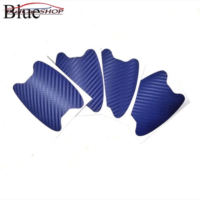 Bộ 4 miếng dán decal carbon 3D chống xước hõm tay nắm cửa xe ô tô CX5