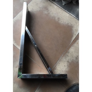 Bộ giá đỡ ( chân đỡ ) Chữ L - INOX 45 To - giá 1 bộ 2c