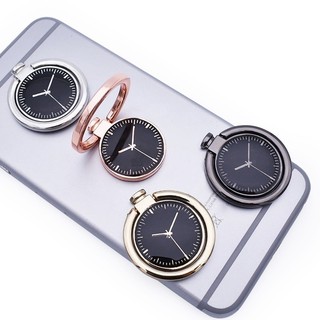 Giá đỡ điện thoại phối mặt đồng hồ xoay 360 độ độc đáo