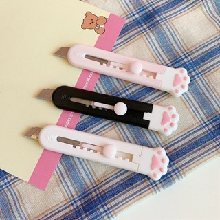 Dao rọc giấy chân mèo cute