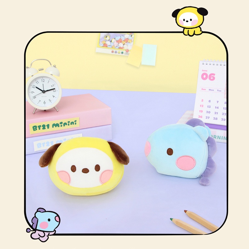 Đệm lót cổ tay để bàn thiết kế hình BT21 Minini đáng yêu