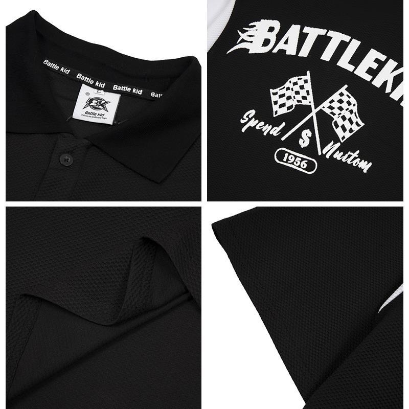 Áo Thun POLO Ngắn Tay Phong Cách Retro Mỹ Thời Trang Mùa Hè Dành Cho Nam Nữ