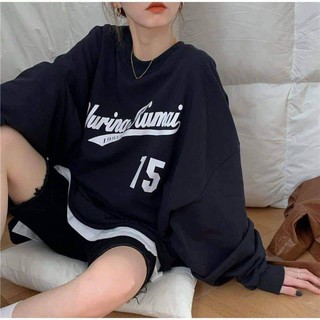 Áo thun tay lỡ nam nữ form rộng Unisex, áo thun tay lỡ AT012