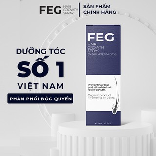 FEG Hair Growth Spray - Xịt Dưỡng - Mọc Tóc Hair Spray Nguồn Góc USA