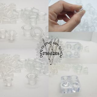 Combo 50 chum silicon lớn đựng mực