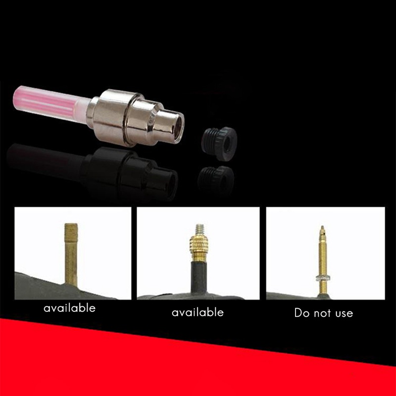 Đèn xe đạp không có pin Đèn xe đạp leo núi Đèn xe đạp LEDS Van lốp Mũ bánh xe nan hoa Đèn LED BL0157