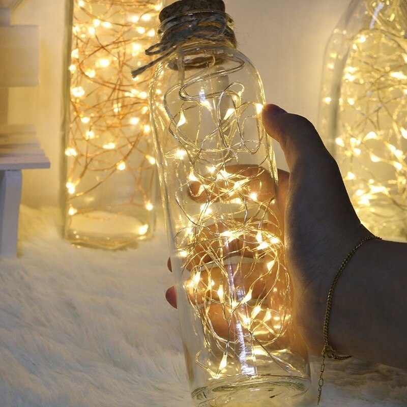 Dây Đèn Led Dài 1m 2m 3m Trang Trí Đa Năng Tiện Dụng