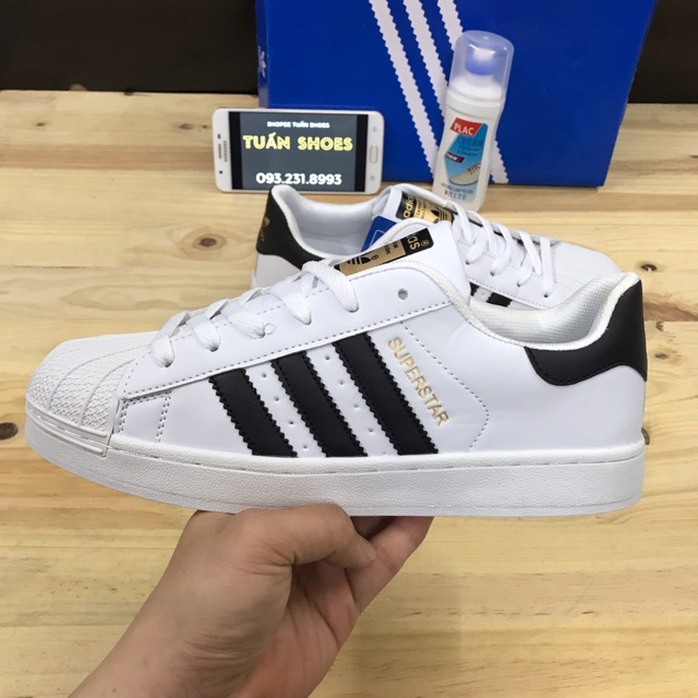 [KÈM HỘP+LỌ TẨY] GIÀY THỂ THAO SNEAKER MŨI SÒ XỌC ĐEN NAM NỮ | BigBuy360 - bigbuy360.vn