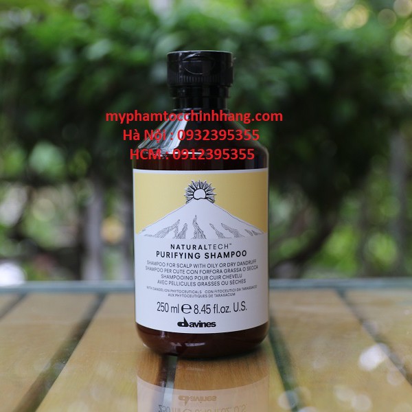 Dầu gội Davines Purifying làm sạch sâu, chống gầu 250ml