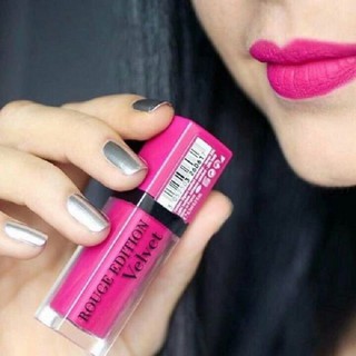 Son Bourjois Velvet 06 hồng fuchsia