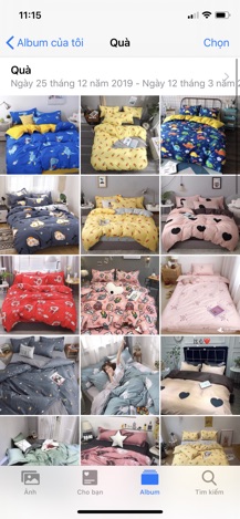 Bộ chăn ga cotton mịn( chỉ tặng ko bán)