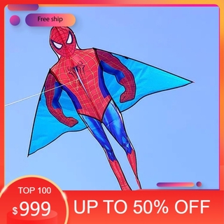 Diều - người nhện - spiderman + tặng cầm thả diều 150 mét dây
