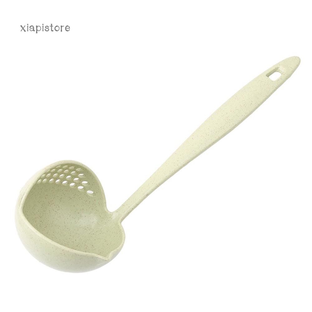 Muỗng lọc nước chắt cái 2 trong 1 tiện dụng nhiều màu
