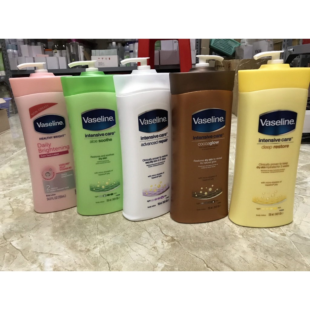 Dưỡng thể Vaseline Mỹ 725ml