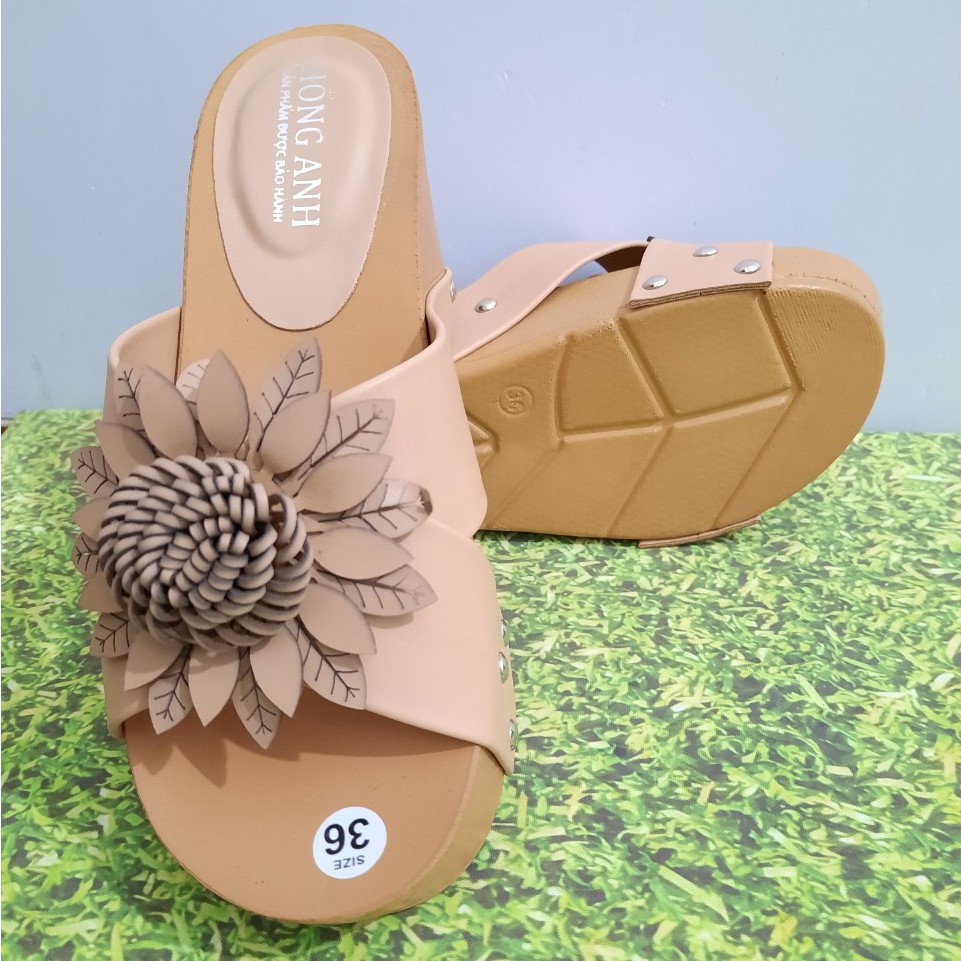 DÉP GUỐC ĐẾ XUỒNG 7CM (ĐẶT TĂNG LÊN 1 SIZE Ạ)