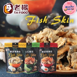 Snack da cá trứng muối TK Food Đài Loan