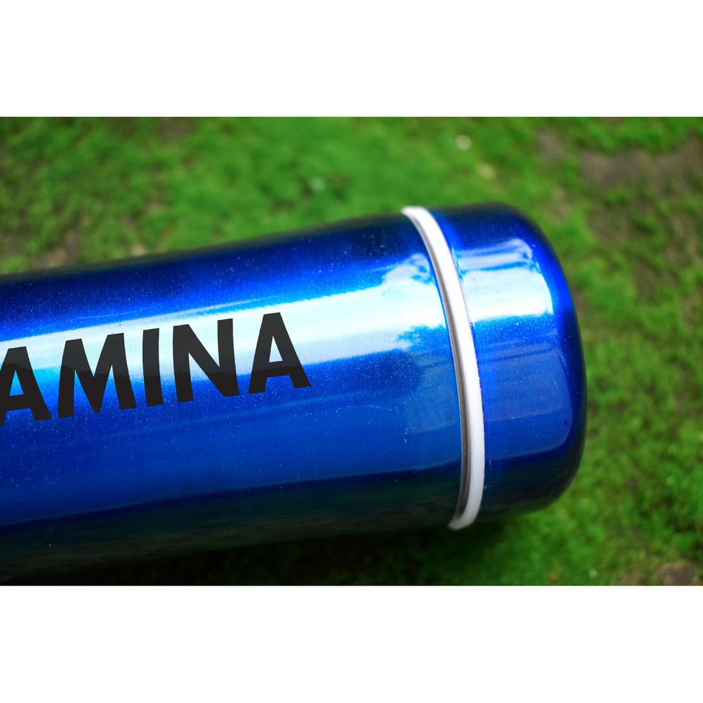 Promo Tumbler Sakura Slim Carvingd - Custom Thermos Bottle Name Logo