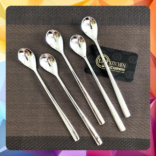Combo 5 muỗng đá chanh dài FORINOX Inox 18/10 cao cấp