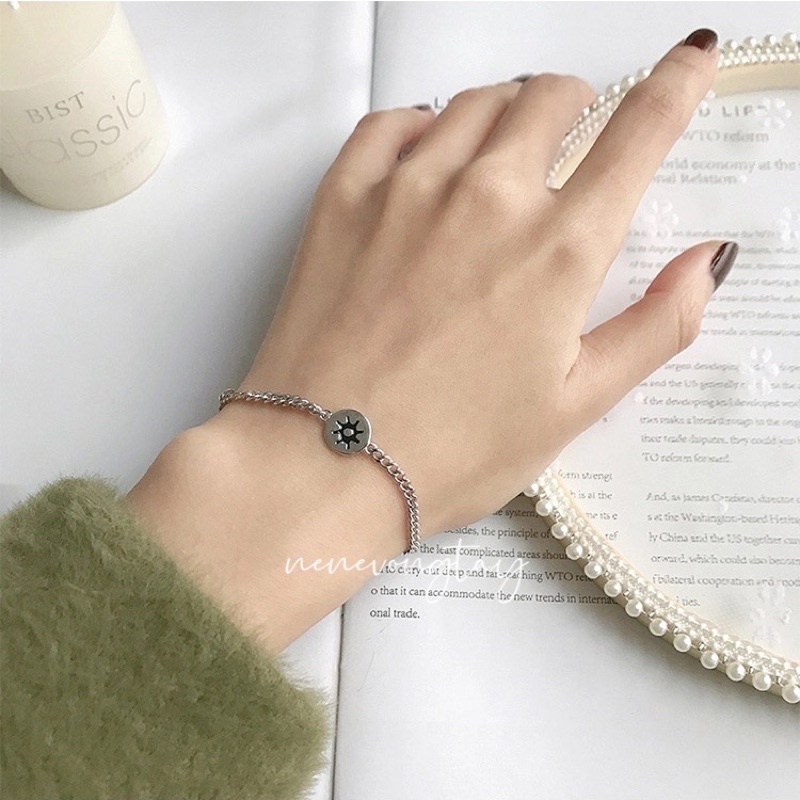 Vòng đôi SUN MOON cao cấp nam nữ
