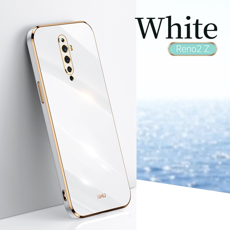 Ốp Điện Thoại TPU Silicon Mềm Chống Sốc Mạ Điện Cho OPPO Reno2 F OPPO Reno 2F