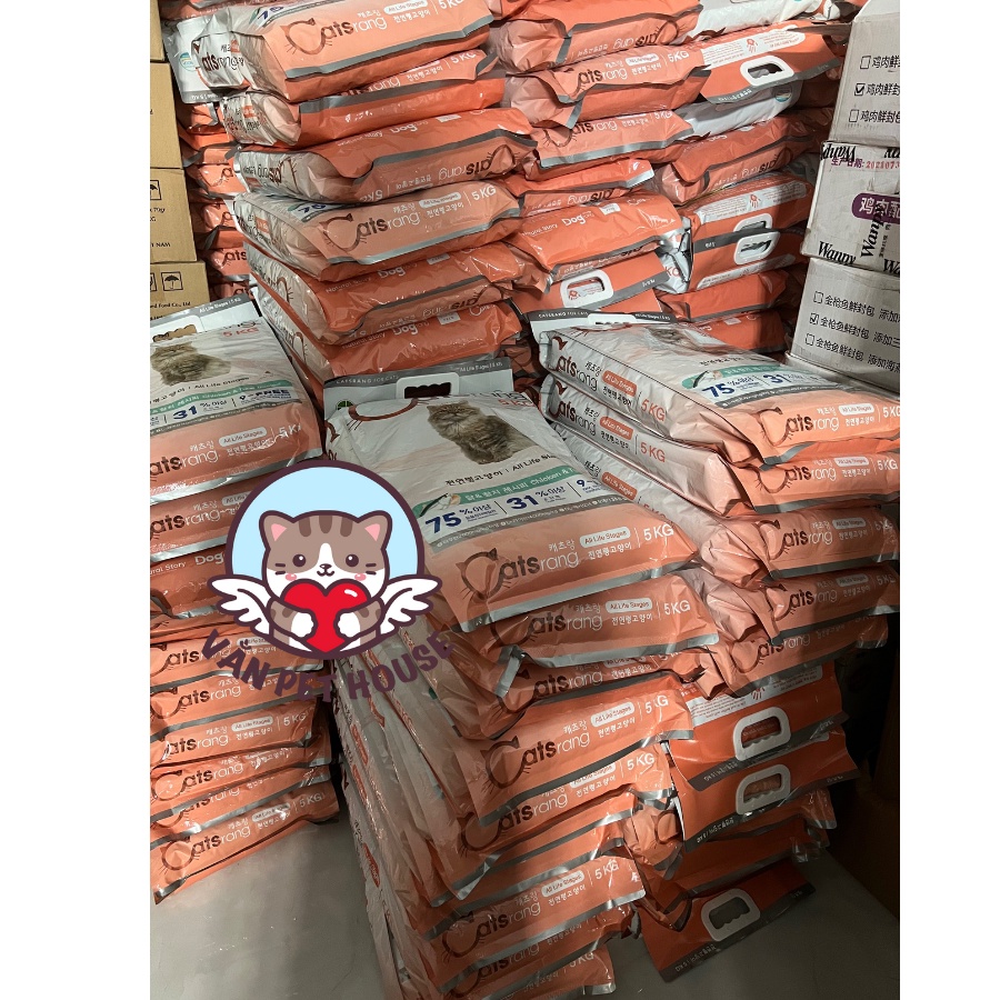Hạt Catsrang (Túi 1kg) Hàn Quốc Cho Mèo Mọi Lứa Tuổi - Catrang