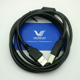 Dây USB Máy In / Cáp USB vuông máy in màu đen