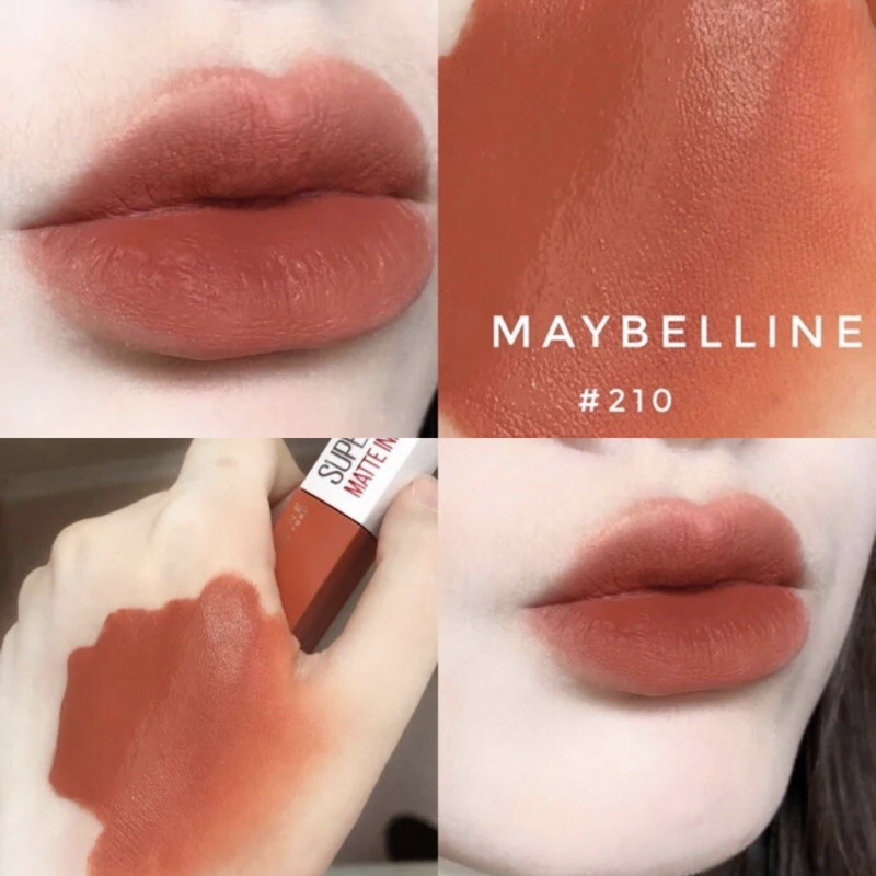 SON MAYBELLINE SUPERSTAY MATTE INK LIQUID #210