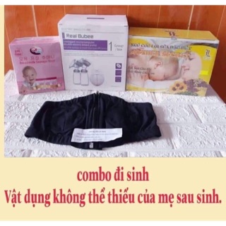 Combo Sau sinh (ngũ cốc lợi sữa + máy hút + túi trữ)