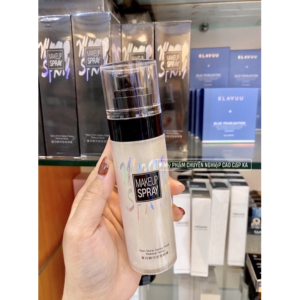 Xịt khoáng khoá nền makeup nhũ căng bóng Makeup Spray