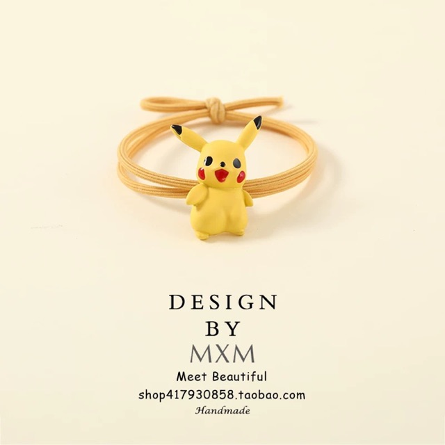 Dây buộc tóc/ Vòng tay Pikachu