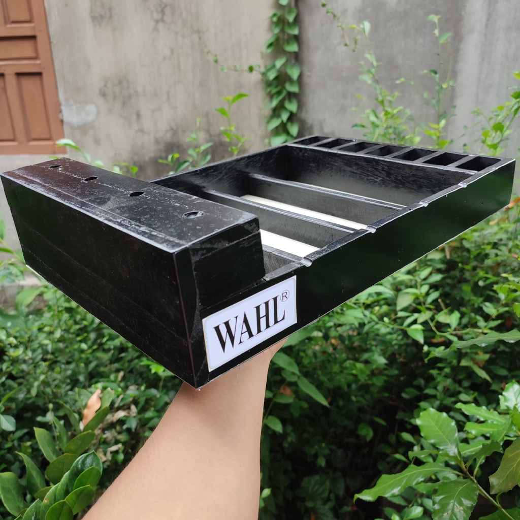 Khay đựng tông đơ gỗ cao cấp