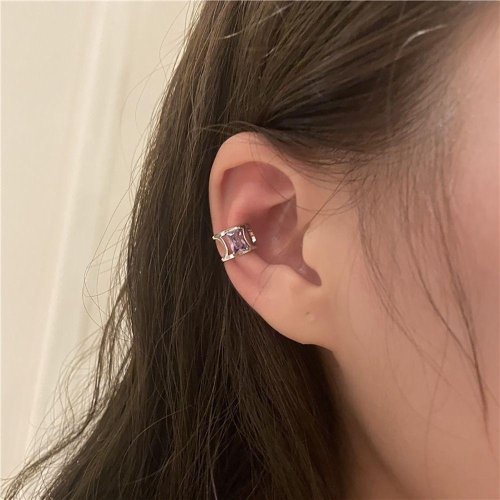 Khuyên Kẹp Vành Tai Hình Chữ C Đơn Giản Phong Cách Hàn Quốc Cho Nam Và Nữ