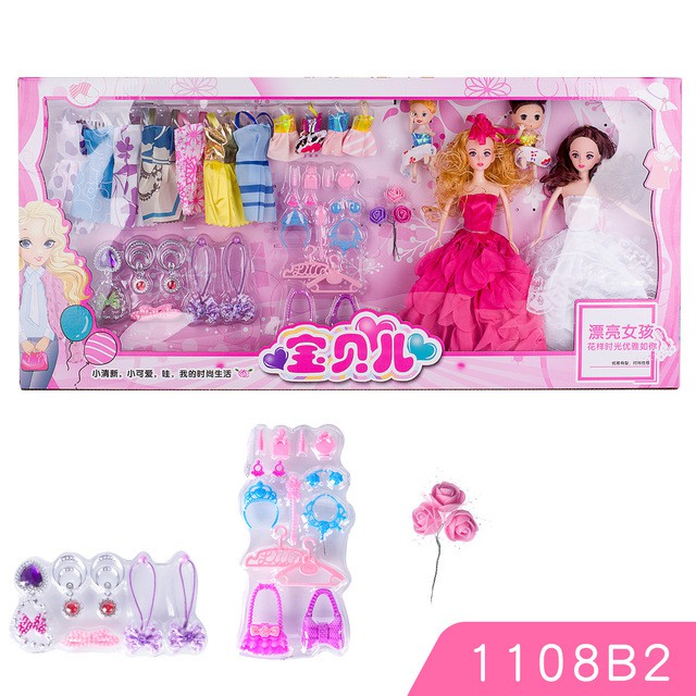 Bộ Quà Tặng Búp Bê Barbie