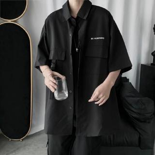 Áo Sơ Mi Nam Ngắn Tay Có Túi Phong Cách Hàn Quốc Năng Động