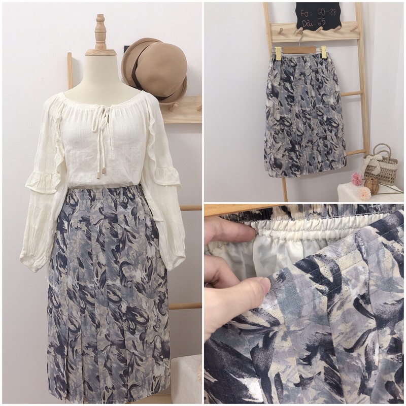 Chân váy dài hiệu dưới 65 kg