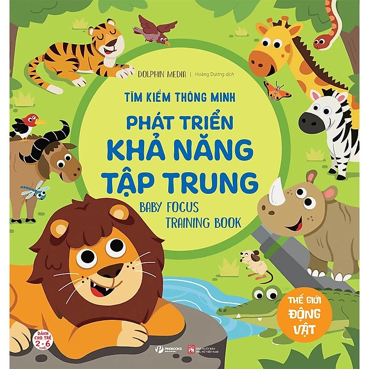 Sách - Tìm Kiếm Thông Minh Phát Triển Khả Năng Tập Trung [Cho bé 2-6 tuổi]