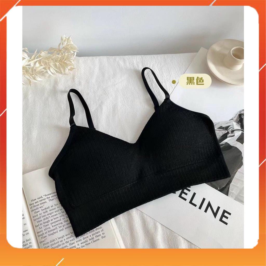 Áo bra 2 đây cotton mịn thấm hút mồ hôi đa năng cao cấp gọn dáng sang chảnh sexy