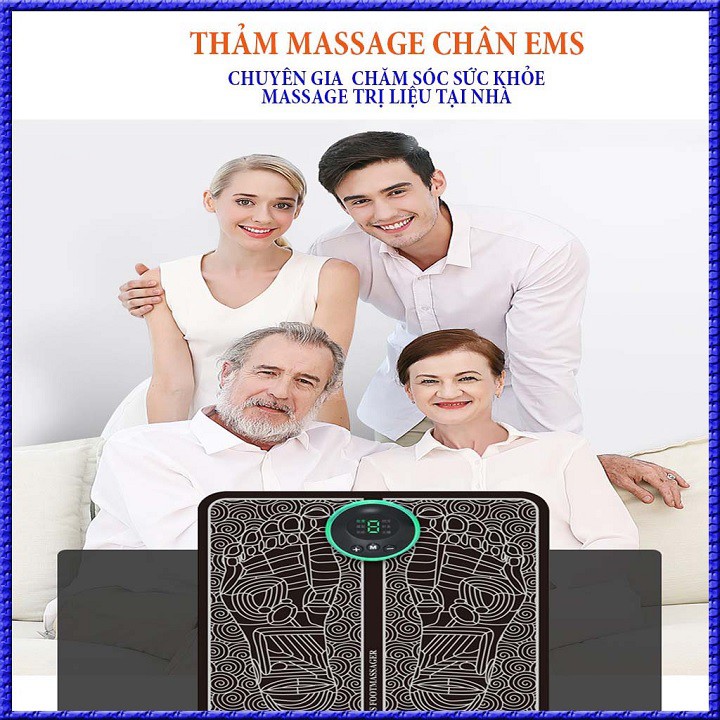 Máy Massage xung điện 💖𝑭𝑹𝑬𝑬𝑺𝑯𝑰𝑷💖 Máy massage chân giúp lưu thông mạch máu, giảm tê chân