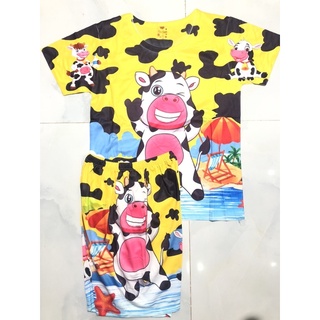 Set đồ bò sữa con nít dễ thương