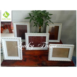 Bộ 5 khung ảnh khung hình trang trí bàn tiệc cưới