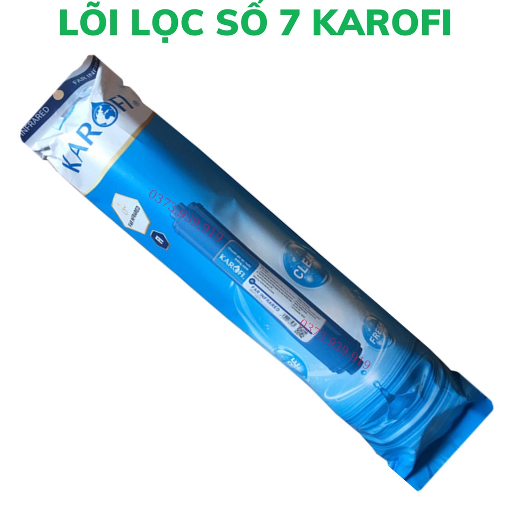 Combo lõi lọc nước số 4567 Karofi chính hãng lắp cho máy lọc nước RO Karofi cam kết sản phẩm như hình