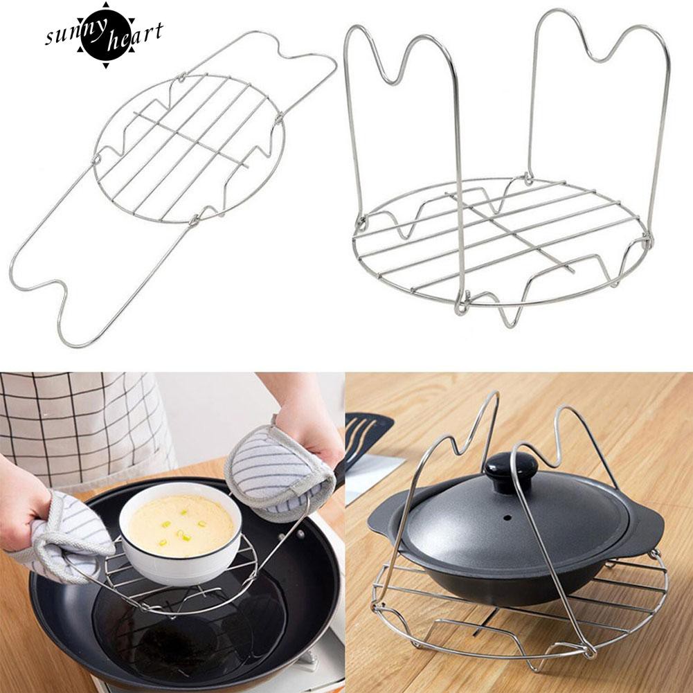 Giá Hấp Thực Phẩm Bằng Thép Không Gỉ Tiện Lợi