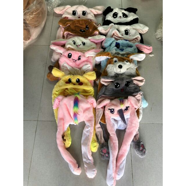 Nón thú tai giật