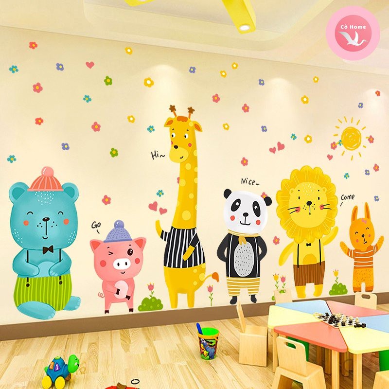 Thế Giới Tranh Dán Cho Bé