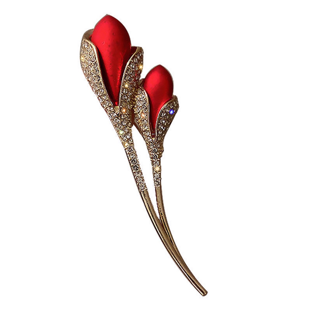 Ghim Cài Áo Hình Bông Hoa Thanh Lịch Dành Cho Nữ