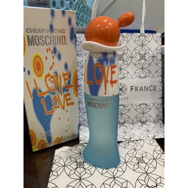 Nước hoa nữ moschino i love love 30ml (mất seal kiếng, sale rẻ) SALE !