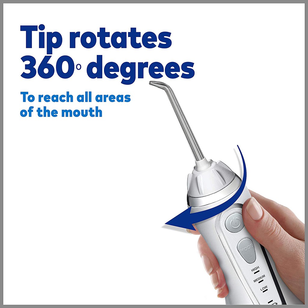 Tăm nước Waterpik Cordless Advanced Water Flosser WP-560 WP-562 WP-563 WP-565 WP-567 WP-569